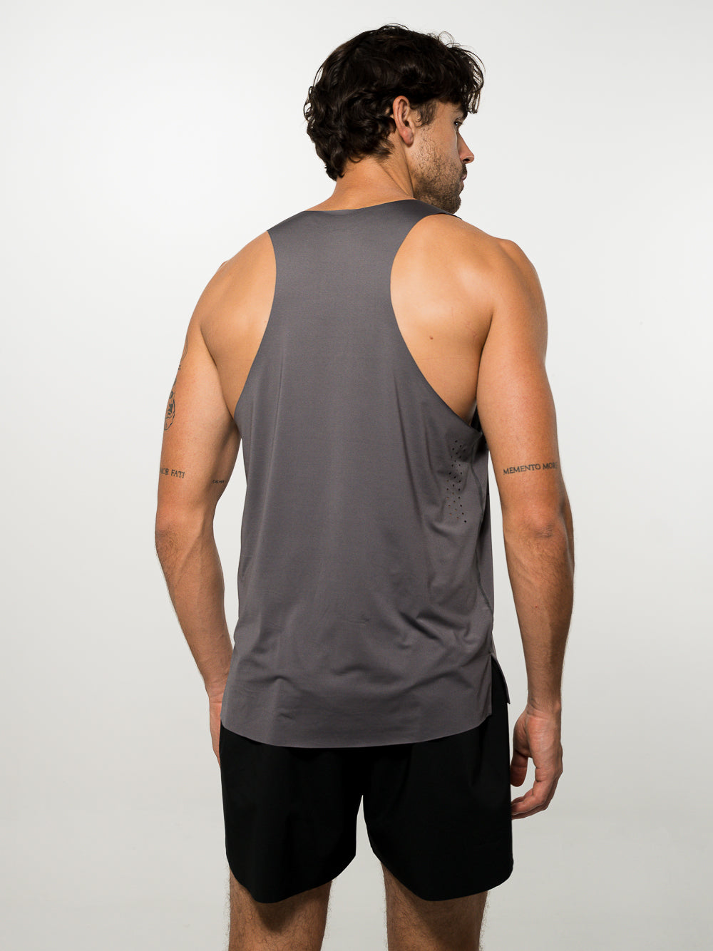 Laser Cut Tank – Grey