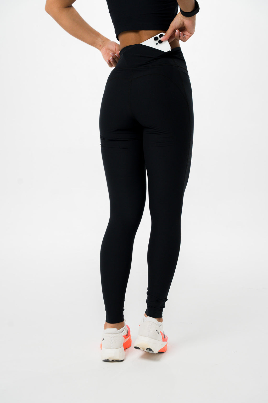 High Waisted Legging – Black