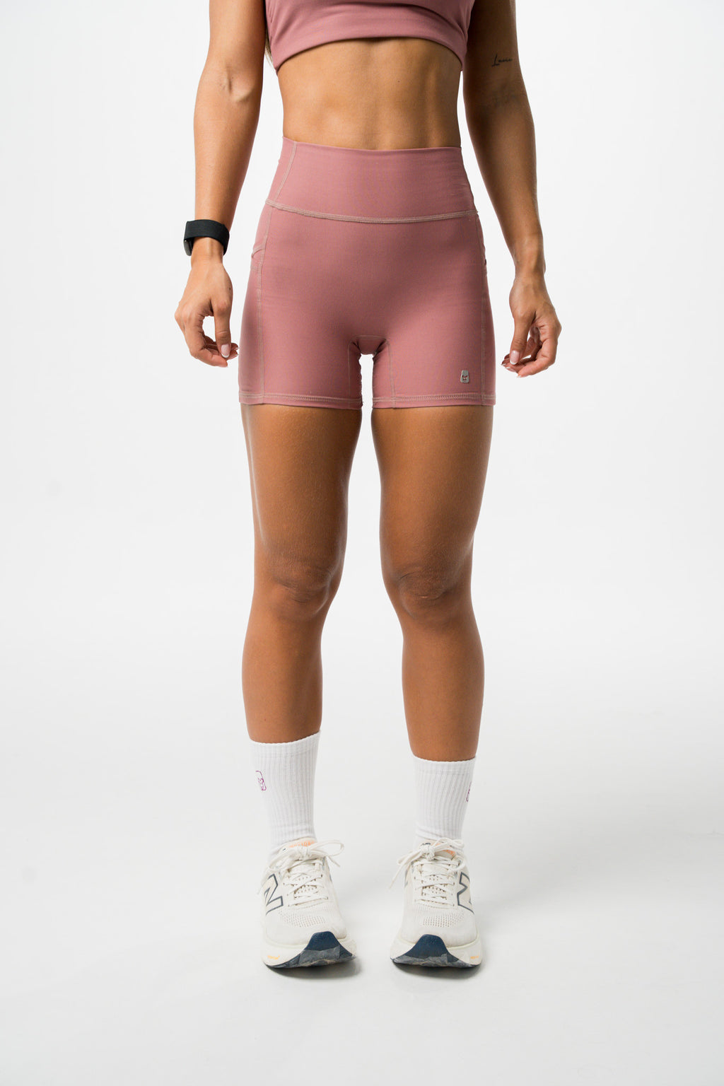 High Waisted Short – Berry