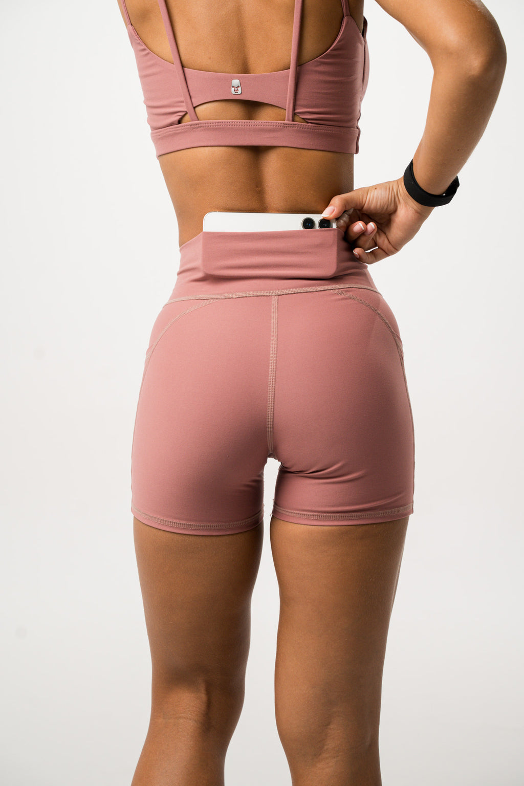 High Waisted Short – Berry